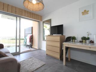 Charmant studio rénové avec grande terrasse, climatisation, parking privé, proche commerces et Thermes - FR-1-553-192 - Balaruc-les-Bains - 6