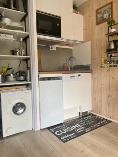 Studio Turquoise quartier Grattague vue MontBlanc - Saint-Gervais-les-Bains - 4