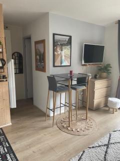 Studio Turquoise quartier Grattague vue MontBlanc - Saint-Gervais-les-Bains - 5