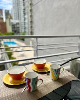 divino con pileta y balcón en el super chic Palermo Chico Tessa I Appartment - Buenos Aires - 6