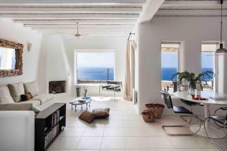 Elegant Seaside Villa, great views, infinity pool, Lia, Mykonos - Míconos - 6