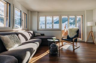 Chuenislodge1 Neu, grosse Terrasse & Designerofen, prächtige Aussicht - Adelboden - 7