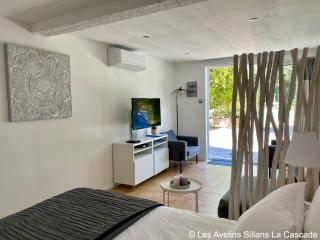 Charmant Studio avec Piscine Privative sur 1500m2 de Terrain Proche Cascade de Sillans VAR Verdon - Sillans-la-Cascade - 6