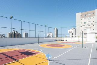 Aptos em Bal Piçarras a150m da PRAIA, dois quartos, sala de estar, COZINHA COMPLETA, SACADA com CHURRASQUEIRA, WI-FI, PISCINA, PORTARIA 24h, PLAYGROUND e QUADRA DE ESPORTES - Piçarras - 5