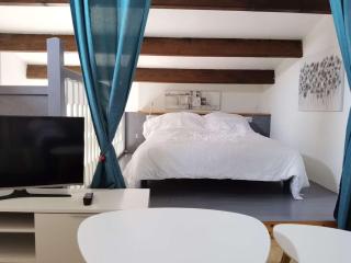 Appart 2 pièces mezzanine clim, bord de plage, parking - FR-1-326-722 - 6