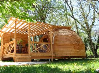 Habitat Créateur - Hébergements insolites au camping municipal "Les Ecureuils" - Recoubeau - 2