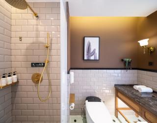 A Memory Hotel Beijing Daxing in the Garden 时光赞歌花园酒店北京大兴王府井奥莱店 Free fresh ground coffee,Free laundry service - 7