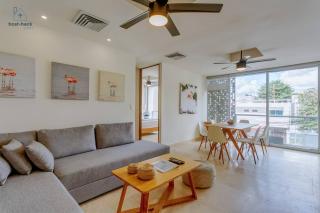 Comfy Aptartment with Pool Near 5th Avenue & Mamitas Beach - Danzamar 3 - 0