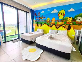 Lovely Chicks Homestay 5 -10pax 小转鸡主题民宿Atlantis Residence Melaka - Melaka - 9