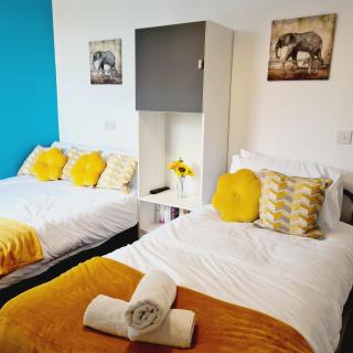Sheridan House 3 ensuite bedroom 5 beds Long or Short Stay - Derby - 9