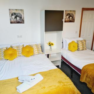 Sheridan House 3 ensuite bedroom 5 beds Long or Short Stay - Derby - 8