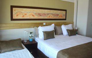 Na praia - Araça 505 Super Luxo - Ampla varanda frente mar - Natal - 1