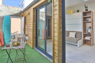 Tiny studio terrasse, hypercentre la plage à 2 pas ! - Les Sables-dʼOlonne - 9