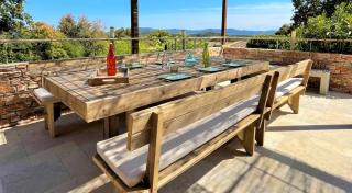 Villa Terra Vecchia, 6 ou 12 personnes, vue imprenable, piscine chauffée - Porto Vecchio - 1