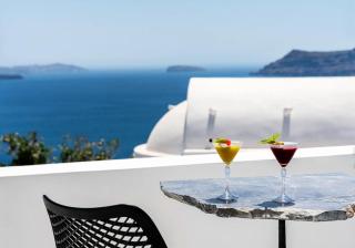 Amazing Santorini Villa Blue Horizon Villa 1 Bedroom Outdoor Plunge Pool Caldera View Oia - Oia - 9