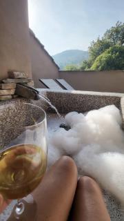 La Terrazza Naturas con romantica mini piscina calda sui tetti - Rossana - 8