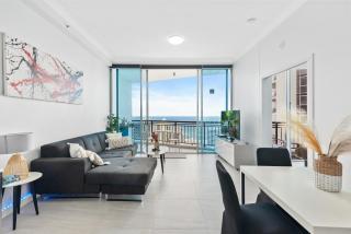 2 Bedroom Beach View Apartment in Surfers Paradise! Free Parking & Wifi - Gold Coast - 7