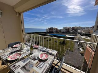 Studio cabine avec piscine, parking, climatisation et animaux admis - FR-1-702-33 - 9