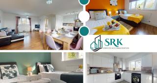 Beautiful & Spacious with 2 Free Parking Spaces - SRK Accommodation - Peterborough - 0