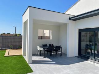 Villa neuve 5 Etoiles avec piscine chauffée, à 900m des plages - 5