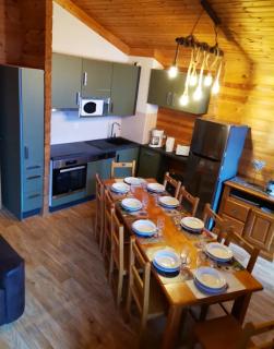 Chalet cosy à Valmeinier avec vue sur montagne et sauna - Valmeinier - 8