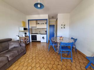 Studio cabine 4 pers. RDC, terrasse sud, 300m plage et commerces - FR-1-388-205 - Argelès-sur-Mer - 7