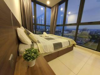 cozy suite 2bedrooms great view of KL FREE-PARKING - Petaling Jaya - 7