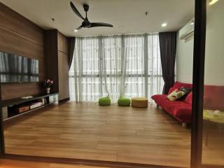 cozy suite 2bedrooms great view of KL FREE-PARKING - Petaling Jaya - 8