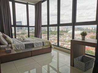 cozy suite 2bedrooms great view of KL FREE-PARKING - Petaling Jaya - 6