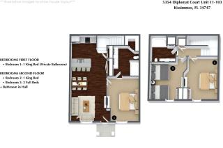 3 Bedrooms 2 Bathrooms Lucaya Village 11-103 - 9