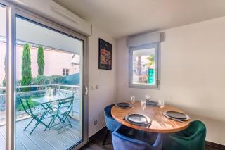 Villa Elena - Studio proche plage avec terrasse - Cannes - 5