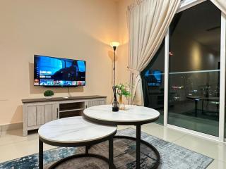 Twin Galaxy city view 2 Bedroom with balcony - Johor Bahru - 3