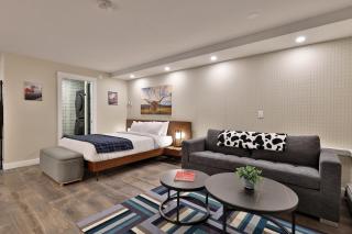 NEW Killington Studio with Kitchenette, WiFi, TV, Fireplace, Close to Resort on the Shuttle Route, 213 condo - Killington - 3