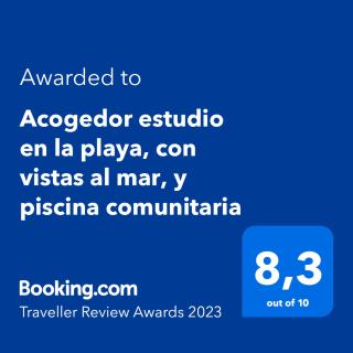 Acogedor estudio en la playa, con vistas al mar, y piscina comunitaria - Sant Salvador - 1