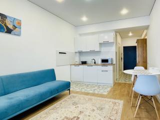 Bright Studio with Mountain View - Almaty - 9
