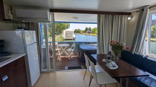 Cottage flottant jacuzzi privé en option gamme supérieure - Saint-Jean-de-Losne - 1