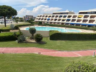 Studio 4 pers avec piscine et terrasse, Port Camargue - FR-1-250-167 - Le Grau-du-Roi - 8