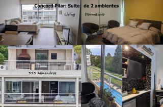 CONCORD PILAR"313 Almendros"50m2 en Suite -living y dormitorio- de 1 a 4 huéspedes - 9