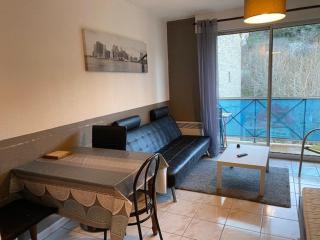 Studio rénové avec balcon, ascenseur, 2 couchages à Amélie-les-Bains, animaux acceptés - FR-1-703-70 - Amélie-les-Bains-Palalda - 0