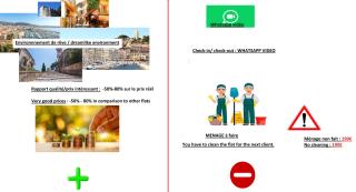 Cadre de rêve mais vous faites le ménage- very good prices but you have to clea-n th-e flat - 8