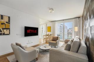 WHome Urban Retreat: Downtown Luxury, Parking, AC & Elevator - Lissabon - 0