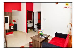 Hotel Omicron 1 BHK Studio room - Bangalore - 3