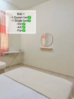 Homestay Kuala Terengganu near Batu Burok, Hospital HSNZ, KTCC Mall, Drawbridge B - 8