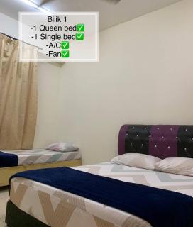 Homestay Kuala Terengganu near Batu Burok, Hospital HSNZ, KTCC Mall, Drawbridge D - 9