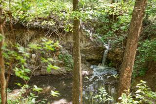 Luxurious African tent wwaterfall on the Brazos River! 350 acres! Tubing! Petting Zoo! - 2