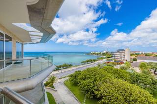 5Bph-Coral15 - Oceanfront Exclusive Penthouse With Stunning Views And Private Pool Home-Theater Included, - Oranjestad - 0