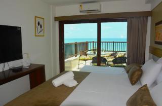 Na praia - Araça 505 Super Luxo - Ampla varanda frente mar - Natal - 8