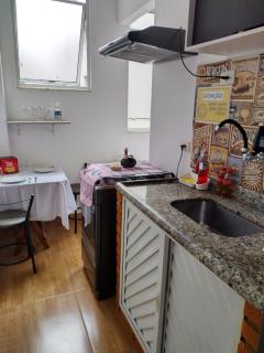 Apartamento temporada encantador, frente a praia - Santos - 2