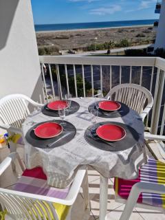 Le Sunset plage , vue mer , accès direct plage, 4 personnes - Le Barcarès - 7