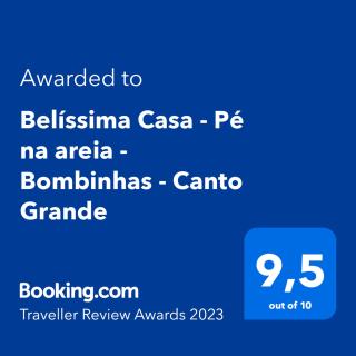 Belíssima Casa - Pé na areia - Bombinhas - Canto Grande - Bombinhas - 9